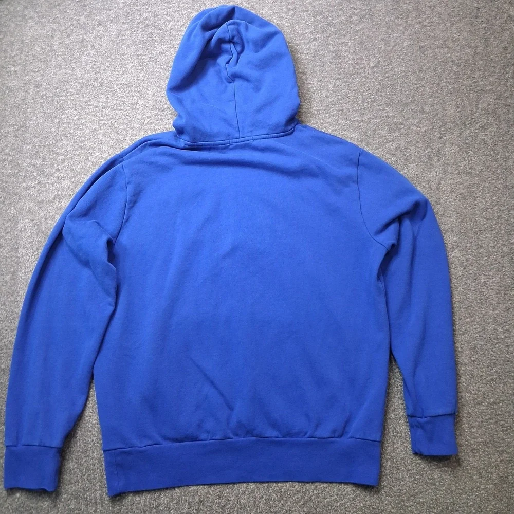 Polo Ralph Lauren Blue Mountain Graphic Fleece Hoodie Cotton Men's L Gorpcore